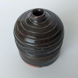 Handmade pottery vase